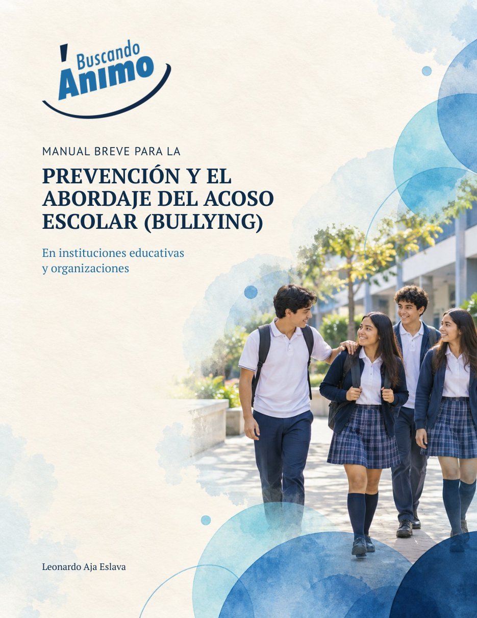 Portada del Manual breve para la prevención y el abordaje del acoso escolar